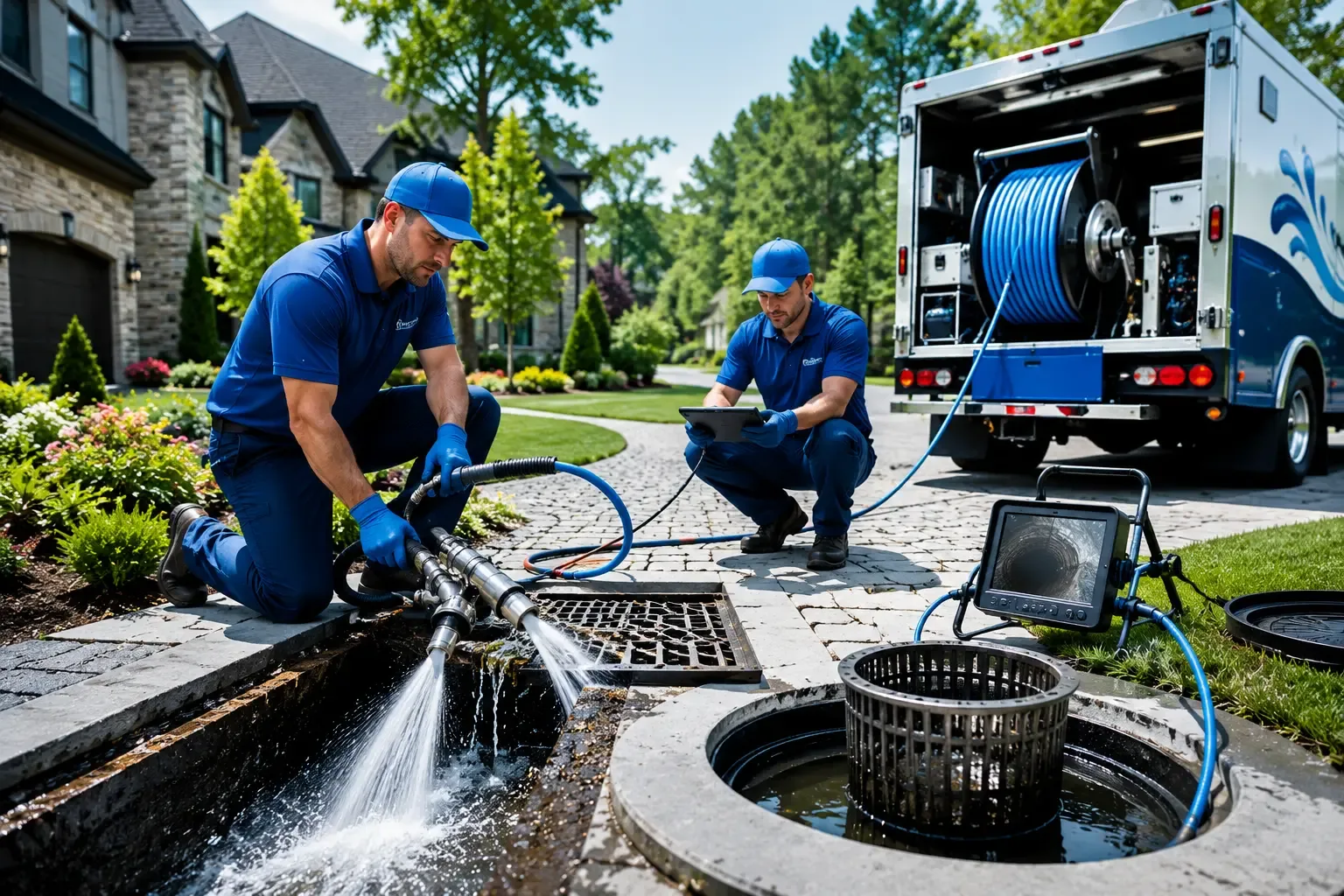 Local outdoor drain cleaning professionals in Pasadena, TX