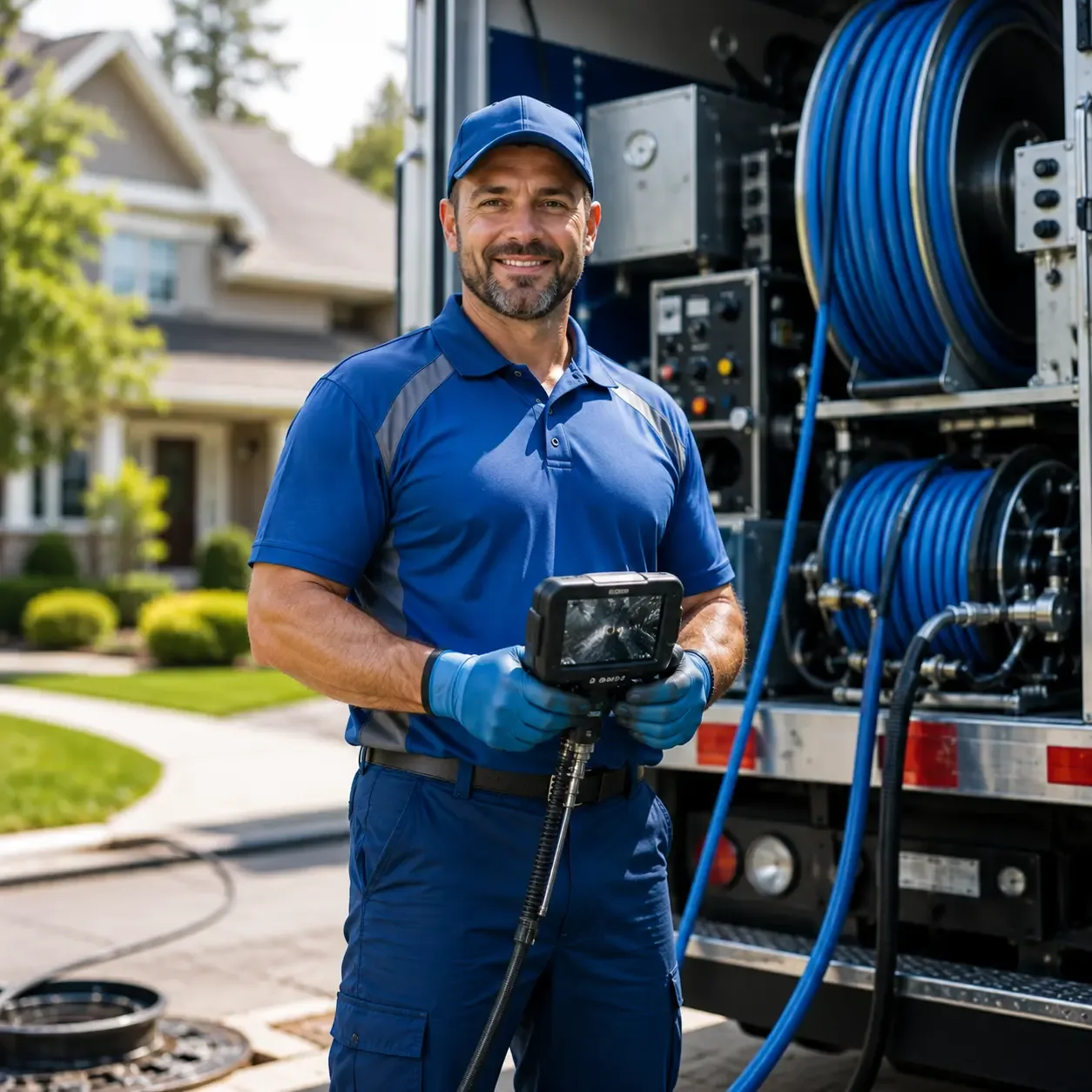 Local outdoor drain cleaning specialists in Pasadena, TX